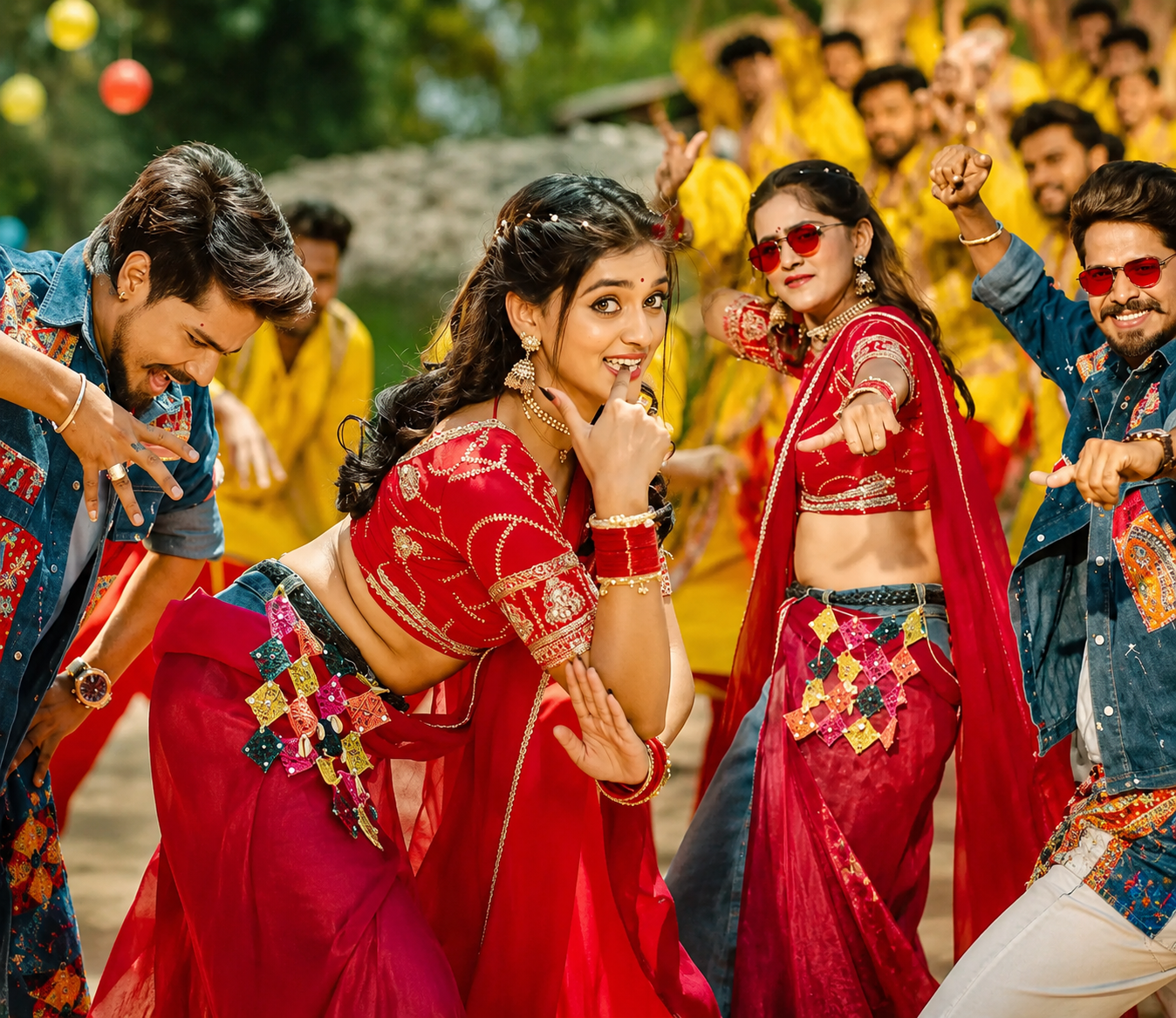 యూట్యూబ్‌ను షేక్ చేస్తున్న ఫోక్ సాంగ్